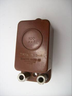 505-a General Radio Vintage 100 Pf Uuf Ham Equipment Usa Guaranteed
