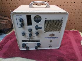 3136 Gonset Vintage Transmitter Receiver Communicator Iii 6 Meter Ham Radio