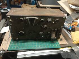 Sn5928 Gonset Old Bc - 348 Tipe Radio For Restoration Or Parts