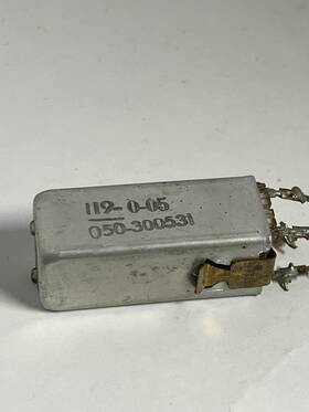 050-300531 Hallicrafters Vintage S38 Series If Transformer Tested Eby-795