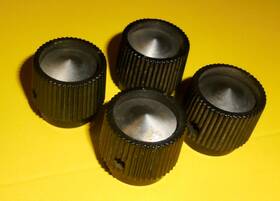 15-a-049 Hallicrafters 4 X Vintage Sx- 99 S-38d Receiver Knob With Set Screws