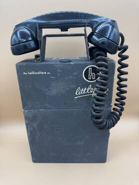 Ht-21-hws Hallicrafters Rare Littlefone Antique Radio Phone Ht-21 Hws