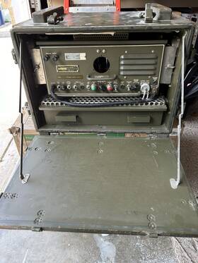 Trc-1 Hallicrafters R-19a Vintage And Rare Wwii Era 1944 Fm Radio Receiver R-19a/trc-1