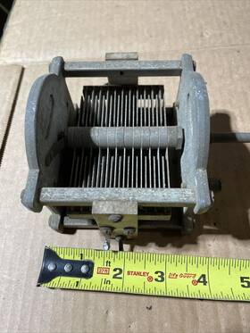 40-200pf Hamerlund Tc-225-x Vintage Transmitter Capacitor Aprox