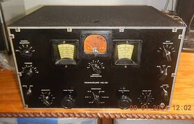 Hq-120x Hammarlund General Coverage Receiver With Manual And Six Spare Tubes