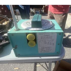 Hammarlund Rdf-10 Base Station Am Direction Finding Analog Radio Turquoise