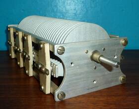Tcd-320-bw Hammarlund Variable Tuning Capacitor Dual Gang 35-320pf/section