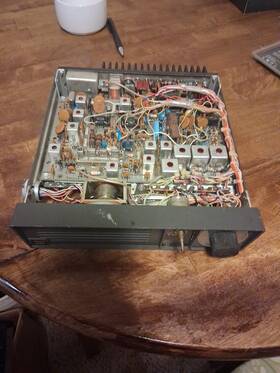 Rf-1501 Harris Rare Rf Communications Rochester Mobile Radio Collectible Read