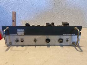 Rf-501 Harris Rf Communications Receiver Us Govt Dasa Military Ham Radio