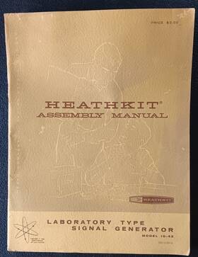 Ig-42 Heathkit 1g-42 Model Signal Generator Build Instruction Manual Vtg Ham Radios