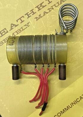 40-549 Heathkit 40-458 Vintage # 40-548 Final Tank Coil And 10m For Sb Hw Series