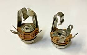 Hw-101 Heathkit 436-4 Vintage 3 And 4 Lug 1/4 Inch Clean Switchcraft Jacks From Ham Radio