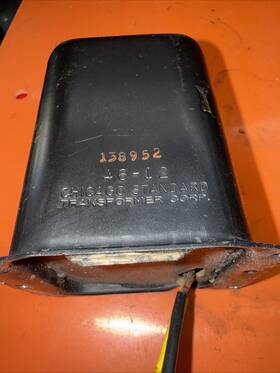 138852 Heathkit 46-12 138952 Dx-35 Dx-40 Filter Choke Radio Ham Working Condition