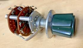 Hw-100 Heathkit 63-399 4-position Mode Switch Part# With Knob For 101 Sb Radios