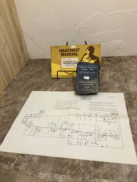 Gd-1558 Heathkit 1967 Ultrasonic Automotive Intrusion Alarm With Original Manual