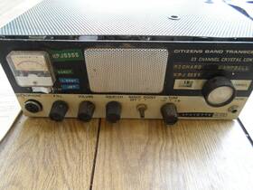 Hb-400 Heathkit Lafayette Model Vintage Tube 23 Channel Cb Radio Transceiver Untested