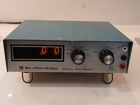 Imd-202-2 Heathkit Idm-202-2 Vtg. / Bell And Howell Schools Nixie Tubes Digital Multimeter