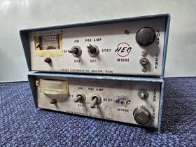 M100e Hec Cb Mobile Linear Signal Amplifier Am Ssb With Pre Amp Parts/repair