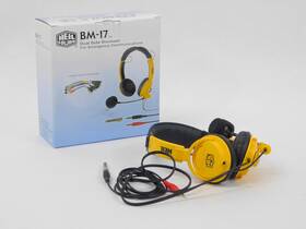 Bm-17 Heil Sound Ham Radio Dual Side Boomset Headset Great Condition