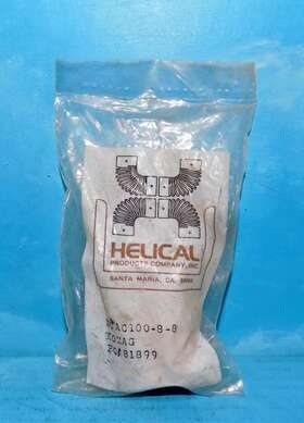 Mcac100-8-8 Helical 3 Flexible Shaft Couplings Nos 1/4in Free Shipping