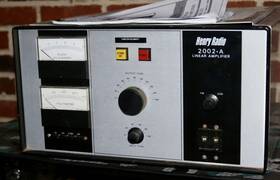 Cx800a7 Henry 2002-a Radio Linear Amplifer With Tube - Untested As/is 220v