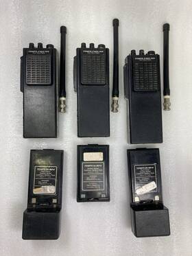 Fmh-15s Henry Radio Vintage Rare Tempo Ht Transceivers With Bnc Antennas X3