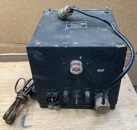 Cbk-20104a Hoffman Radio Vintage Navy Power Supply Rectifier / Parts Or Repair