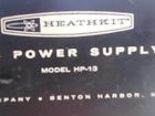 Hw-101 Hp-13 Heathkit Moble Power Supply