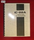 Ic-22a Icom Instruction Manual On