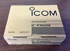 Ic-f4021s Icom New Uhf Transceiver No Charger Included