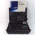 Icf-sw1s Icf-sw1 Sony Portable Shortwave World Radio Reciever With Accessories And Case