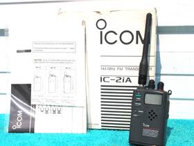 Ic-2ia Icom 1c-2ia Fm Transceiver With Manual Box Untested