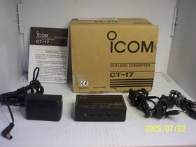 Ct-17 Icom 731797804662 Ci-v Level Converter For Ham Radio With Box Cable Pwr Supply And Book