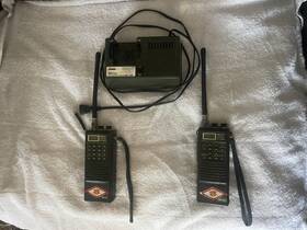 Ic-02n Icom Ic-02n. 144mhz Fm Transceiver X2 With Bc-35 Desk Charger