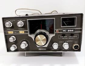 Ic-210 Icom Vhf Transceiver Parts Only Swr Meter Untested Powers Up As-is