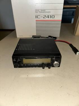Ic-2410h Icom Used Dual Band Mobile Fm Transceiver Dl