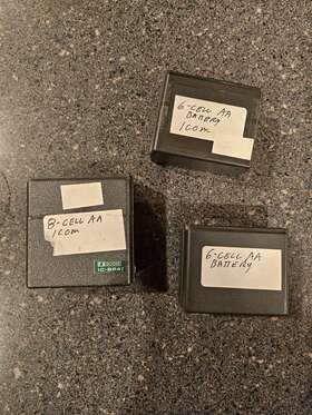 Ic-bp4 Icom Battery Pack - Plus 2 Others Please View Pics