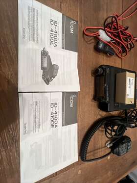 Id-4100d Icom 144/430mhz 50w Dual Band Ham Radio Transceiver