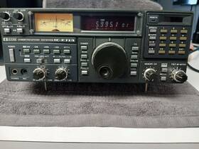 R71e Icom Ic Hf Shortwave Receiver Am-ssb-sw-01-30mhz Used. Power Cord