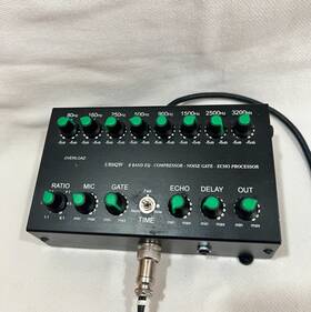 Ur6qw Icom 8 Band Eq Compressor Noise Gate Echo Processor For