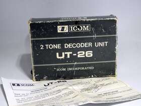 Ut-26 Icom New Unused Original Carton 2 Tone Decoder Unit And Instructions