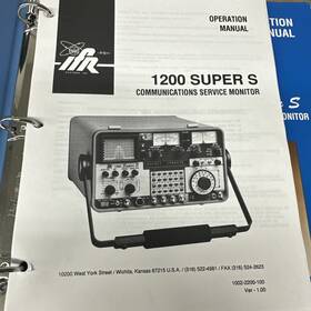 1200supers Ifr 1200 Super-s Operation Manual