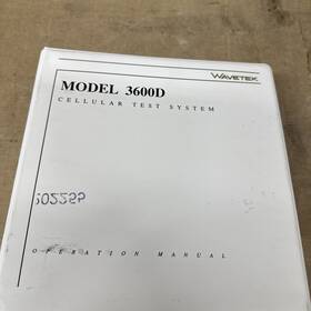 3600d Ifr Wavetek Manual