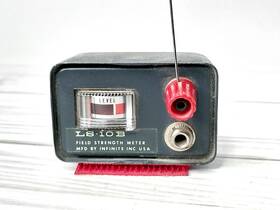 Ls-10b Infinite Inc Usa Small Portable Field Strength Meter By Inc. Rare Vintage