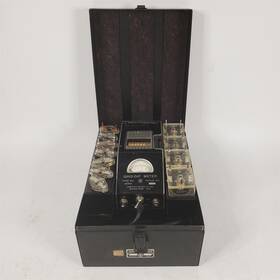90662 James Millen 90661 Vintage Ham Radio Grid-dip Meter Kit In Case With 11 Coils