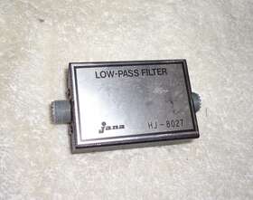 Hj-8027 Jana Low Pass Filter For Cb Hf And Ham Radio Antenna 1.8 Mhz - 30