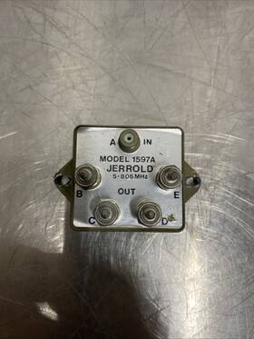 5-806 Jerrold 1597a Model Mhz