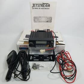 Jtmic1 Jetstream J220m 220 Mhz 50 Watt Mobile Fm Ham Transceiver Dtmf Mic In Box