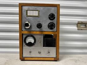 Nx-35 Johnson Homebrew Ham Transmitter Radio Untested With Power Supply