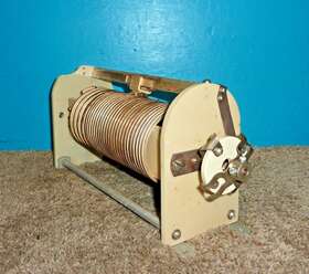 226-1-11 Johnson Viking Ef Roller Inductor 12in Very Nice Free Shipping